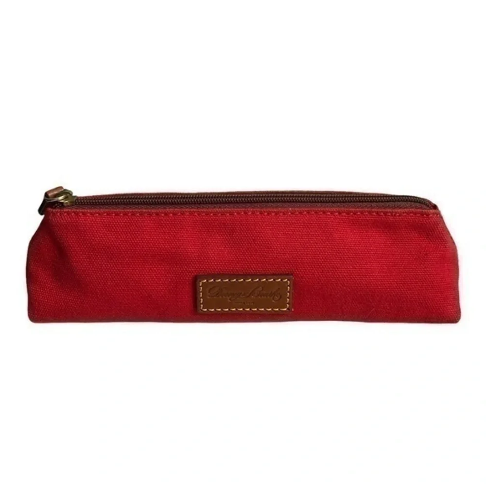 Dooney and Bourke red cosmetic case